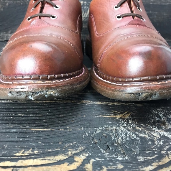 Vintage John Fluevog Mens Size 10 Leather Wingtip Oxford Derby Shoes main image 11